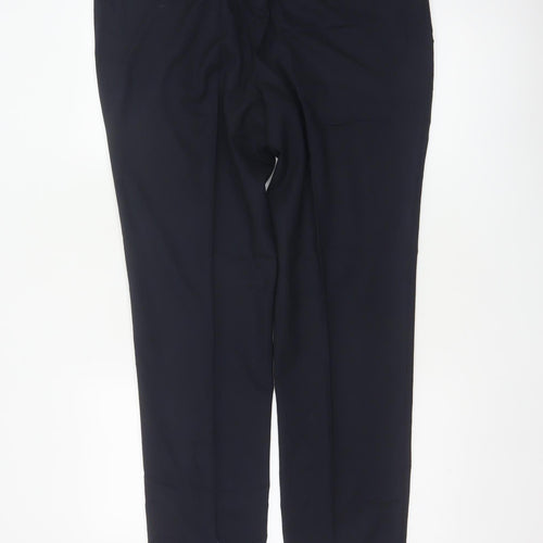 Marks & Spencer Men's Navy 38/31 Skinny Dress Trousers Slim Fit
