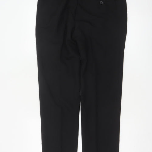 M&S Men’s Black 32in Skinny Trousers Smart Formal 33in Leg