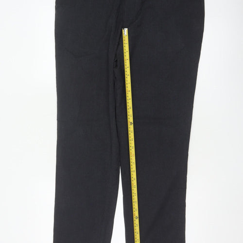 Marks and Spencer Mens Charcoal 36 Slim Dress Trousers 36L
