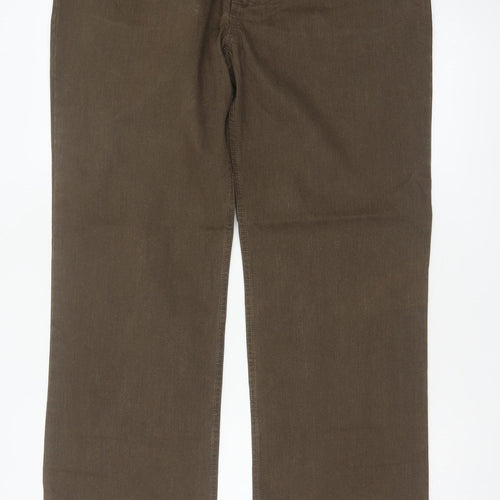 Marks & Spencer Autograph Men’s Brown 34W 31L Straight Jeans
