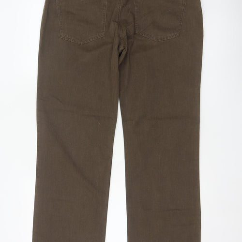 Marks & Spencer Autograph Men’s Brown 34W 31L Straight Jeans