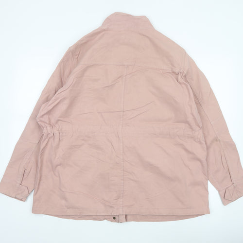 M&S Collection Women’s Pink Size 18 Military Utility Jacket Cotton