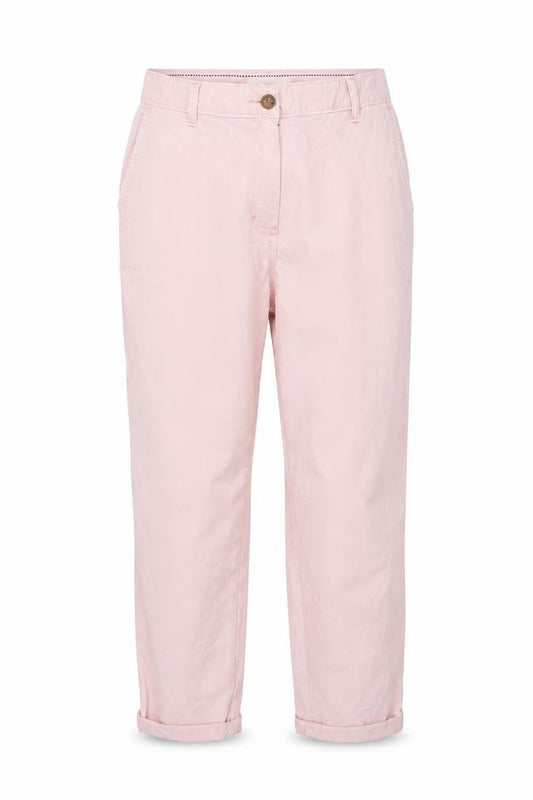 M&S Women’s Pink Size 8 Regular Tapered Chino Trousers