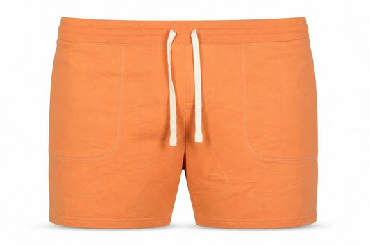 Marks and Spencer Men Orange 3XL Sweat Shorts Drawstring Jersey Pockets