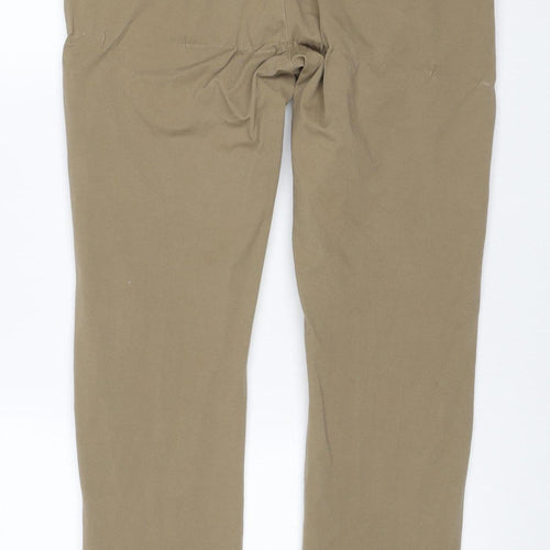 Marks and Spencer Men's Beige 30/31 Ultimate Slim Chino Trousers Stretch