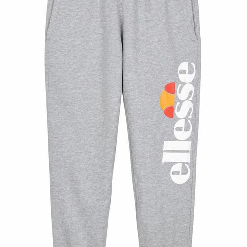 Ellesse Women Grey L Logo Fleece Jogger Sweatpants