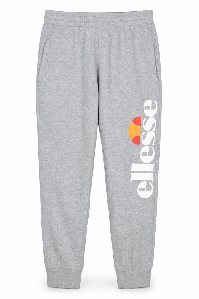 Ellesse Women Grey L Logo Fleece Jogger Sweatpants