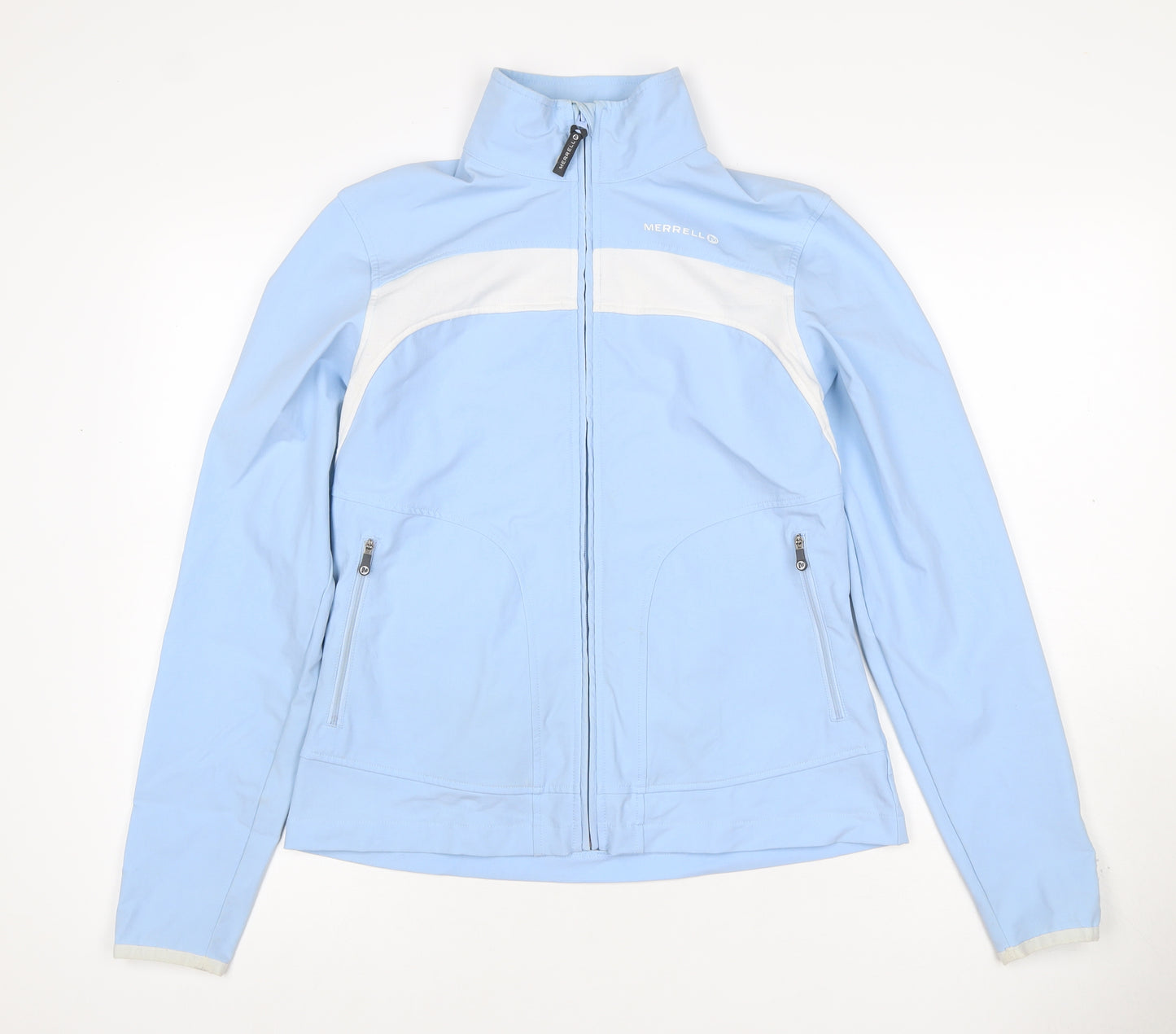 Merrell Women’s Blue M Softshell Windbreaker Full Zip Jacket