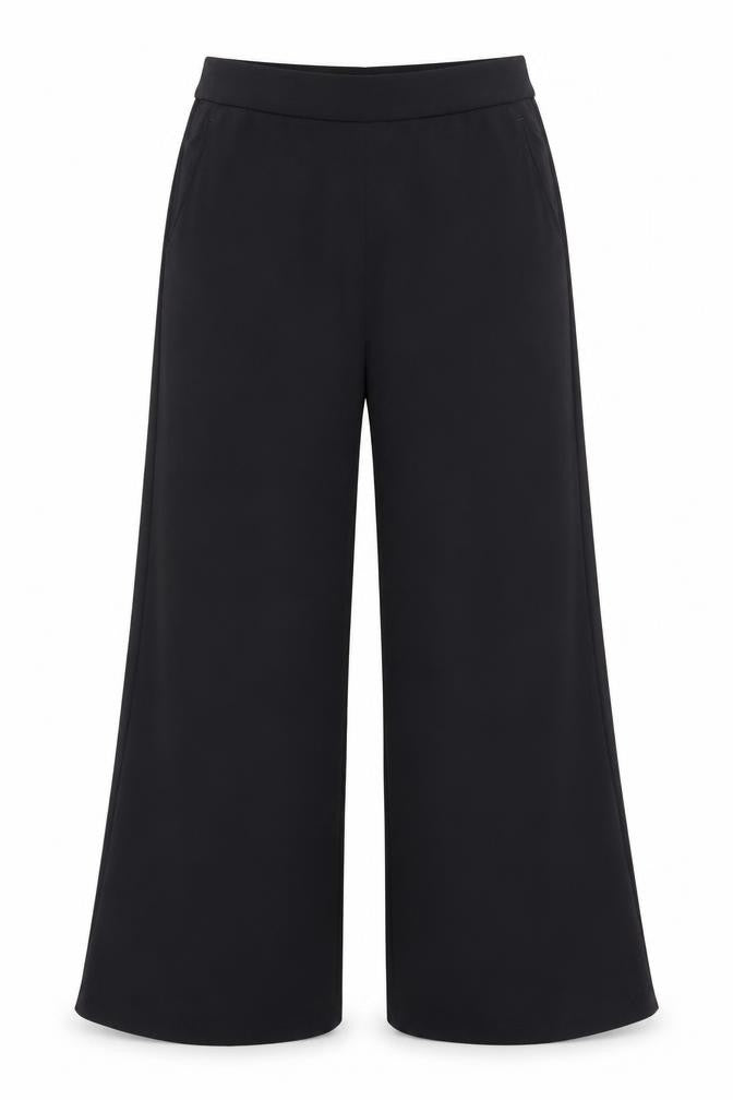 Marks and Spencer Women’s Black Size 14 Long Straight Work Trousers