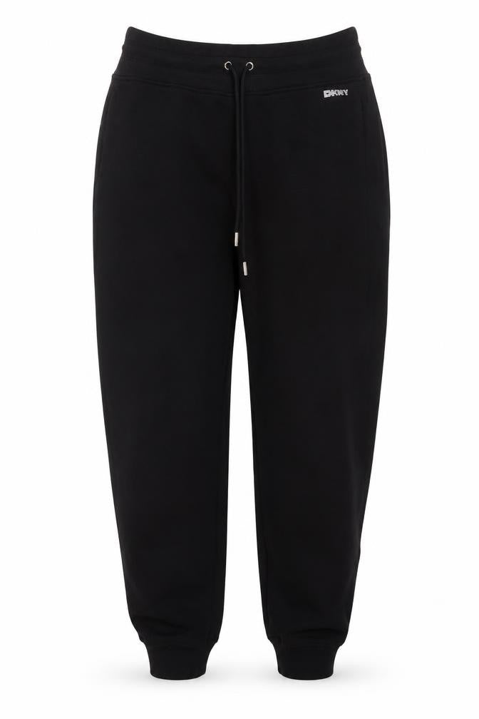 DKNY Sport Women’s Black UK 12 Jogger Sweatpants Drawstring