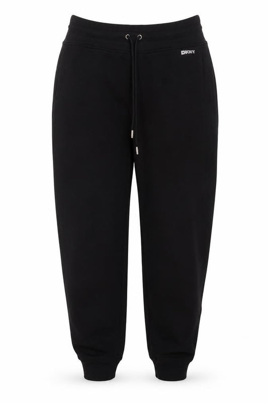 DKNY Sport Women’s Black UK 12 Jogger Sweatpants Drawstring