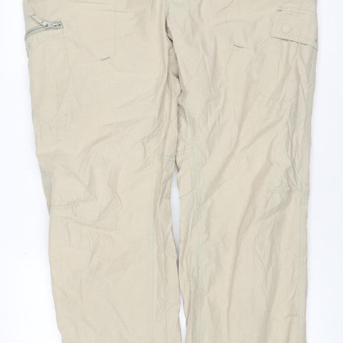 Columbia Men’s Beige 38 Cargo Trousers 34in Leg Convertible