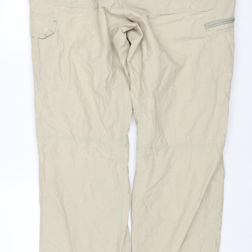 Columbia Men’s Beige 38 Cargo Trousers 34in Leg Convertible