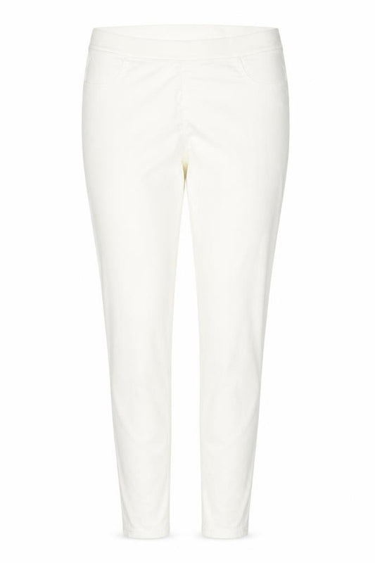 Marks and Spencer Women White Size 16 Stretch Jeggings Slim Fit
