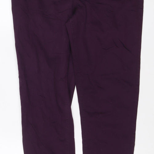 Marks and Spencer Women's Purple UK 14 Regular Jegging Jeans Stretch