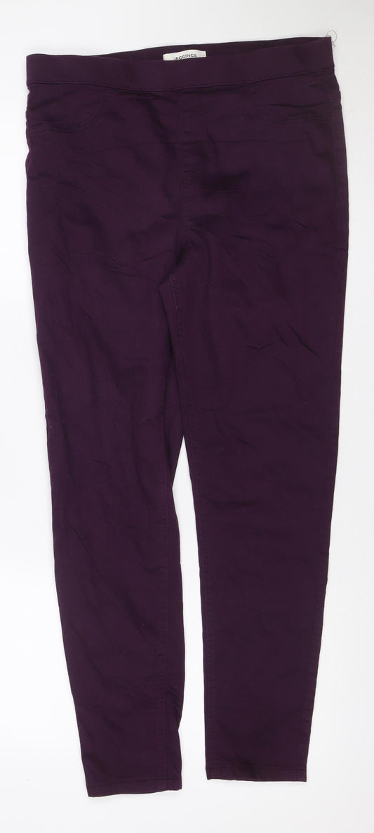 Marks and Spencer Women's Purple UK 14 Regular Jegging Jeans Stretch