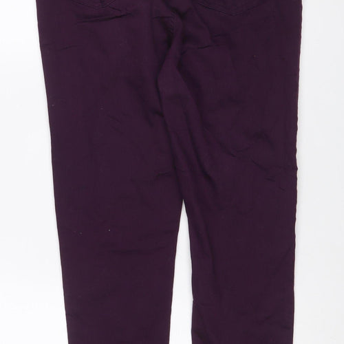 Marks and Spencer Women's Purple UK 14 Regular Jegging Jeans Stretch