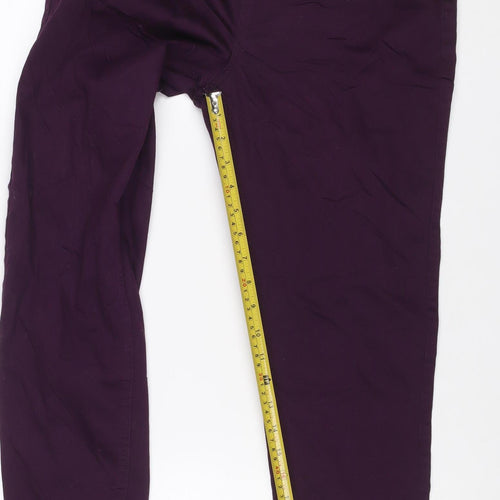 Marks and Spencer Women's Purple UK 14 Regular Jegging Jeans Stretch