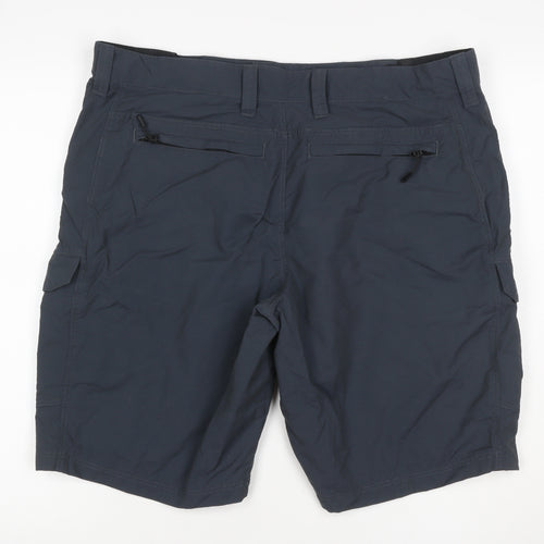 Marks & Spencer Men’s Blue 38 Cargo Shorts Cotton Polyamide Pockets