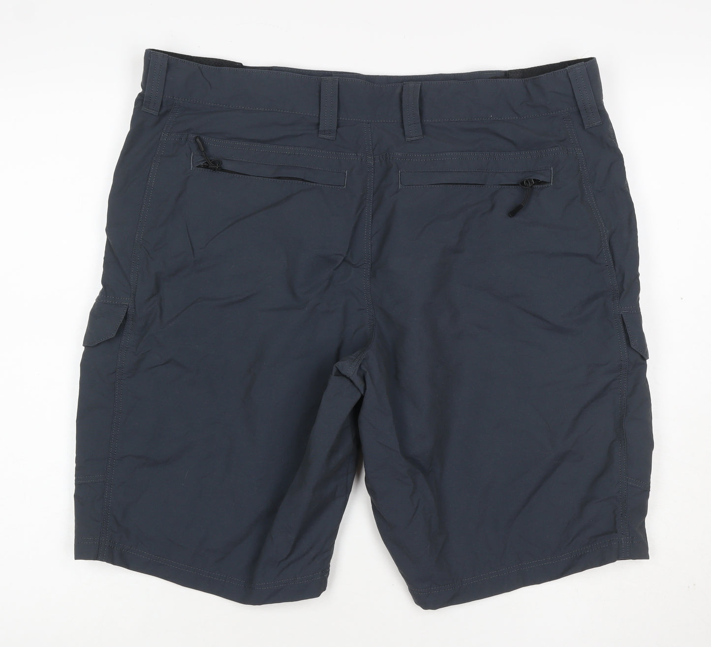Marks & Spencer Men’s Blue 38 Cargo Shorts Cotton Polyamide Pockets