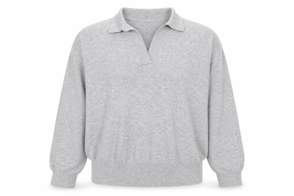 Front view of Marks & Spencer Women Grey M Roll Neck Knit jumper