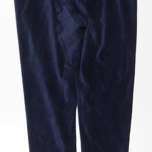 Marks & Spencer Women’s Blue UK 14 Corduroy Stretch Leggings