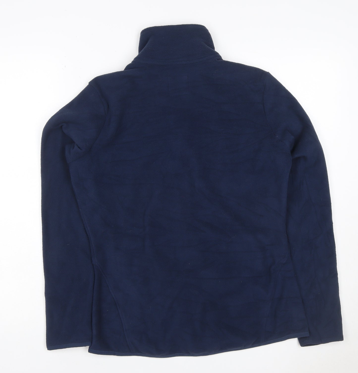 Goodmove Women's Blue UK 10 Basic Full Zip Fleece Jacket