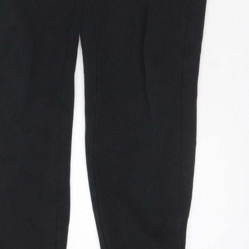 Puma Men's Black S Jogger Track Pants Elastic Waist Cuffed Sports Trousers