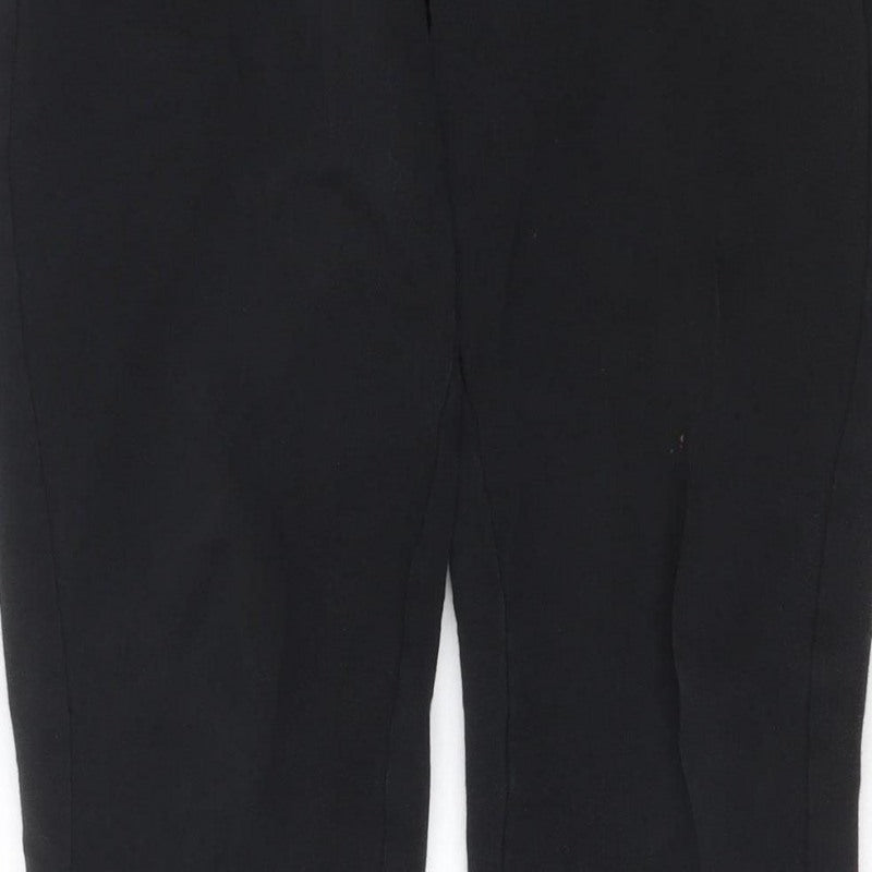 Puma Men's Black S Jogger Track Pants Elastic Waist Cuffed Sports Trousers