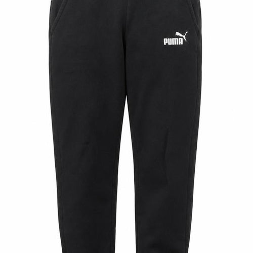 Puma Men's Black S Jogger Track Pants Elastic Waist Cuffed Sports Trousers