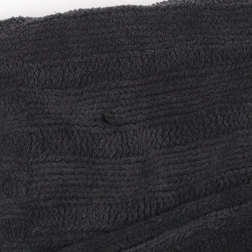 Next Men’s Black XL Button Neck Fleece Henley Jumper