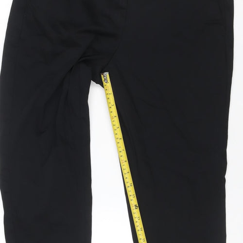 M&S Women’s Black Size 16 Short The Mia Slim Tailored Trousers