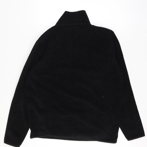 Liverpool FC Men’s XL Black 1/4 Zip Fleece Sweatshirt