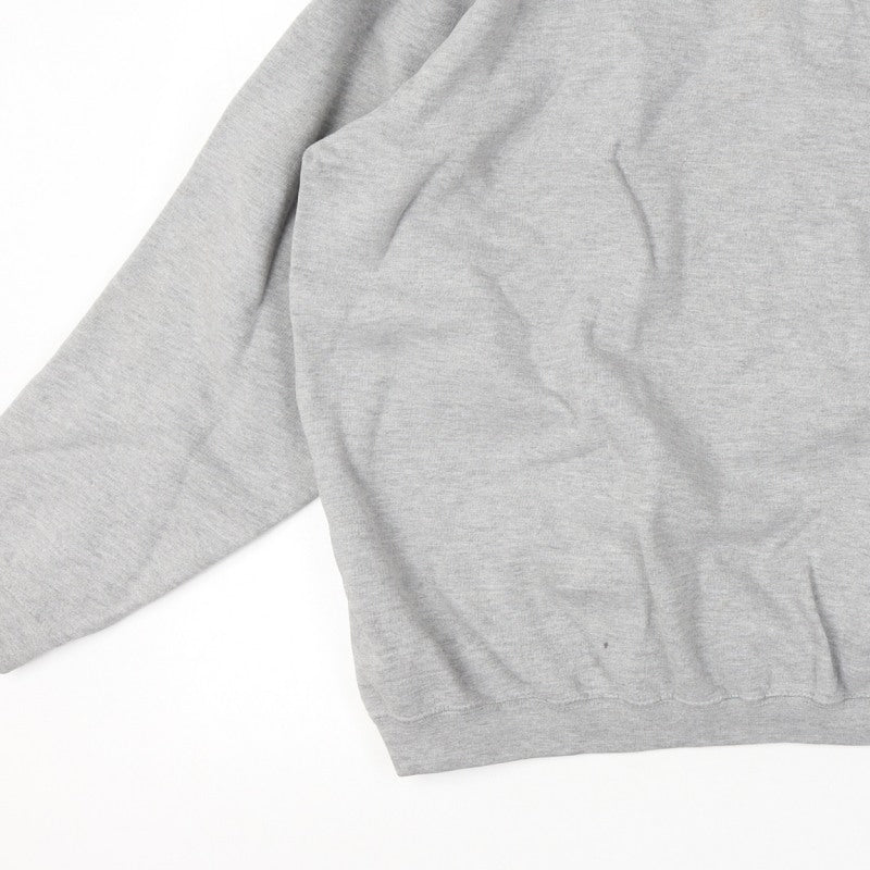 Disney World Men’s XL Grey Mickey Mouse Embroidered Crew Sweatshirt