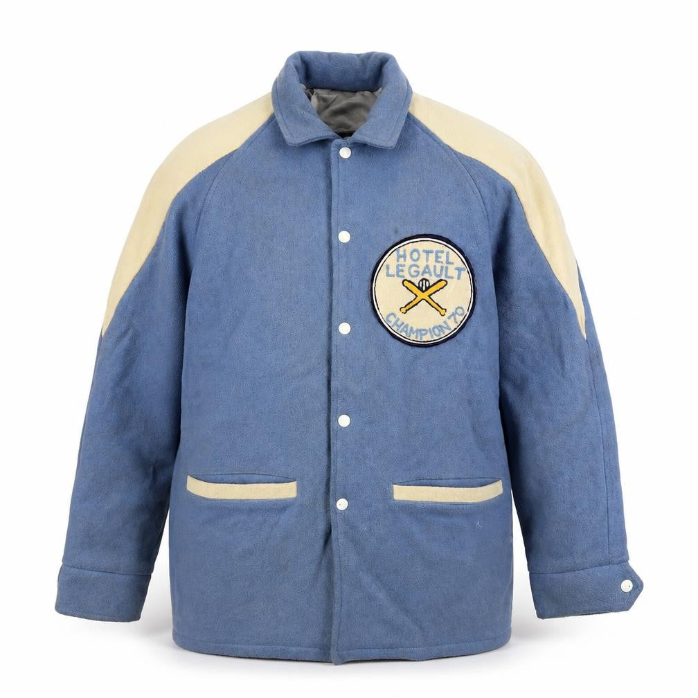 Murray Randolfh Men’s Blue Size M Wool Varsity Jacket Hotel Legault