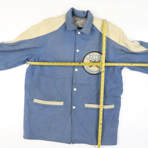 Murray Randolfh Men’s Blue Size M Wool Varsity Jacket Hotel Legault