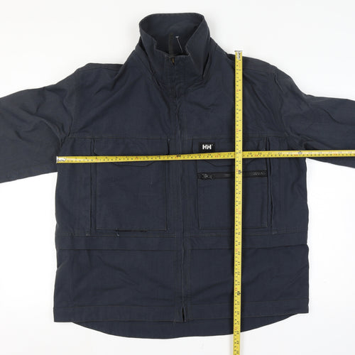Helly Hansen Men's XL Blue Military Jacket Size Unlabelled Full Zip