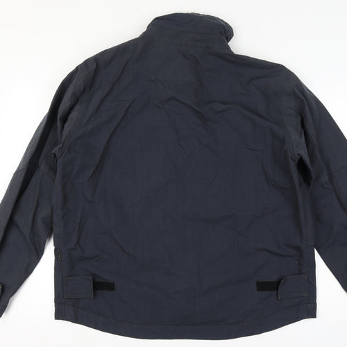 Helly Hansen Men's XL Blue Military Jacket Size Unlabelled Full Zip