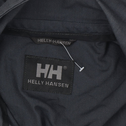 Helly Hansen Men's XL Blue Military Jacket Size Unlabelled Full Zip