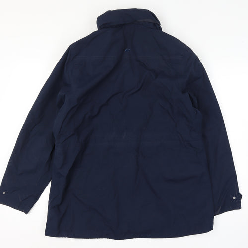 Regatta Women's Navy Blue Size 18 Hooded Waterproof Parka Coat