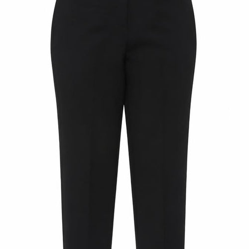 Bonmarché Women’s Black Size 14 Straight Leg Dress Trousers