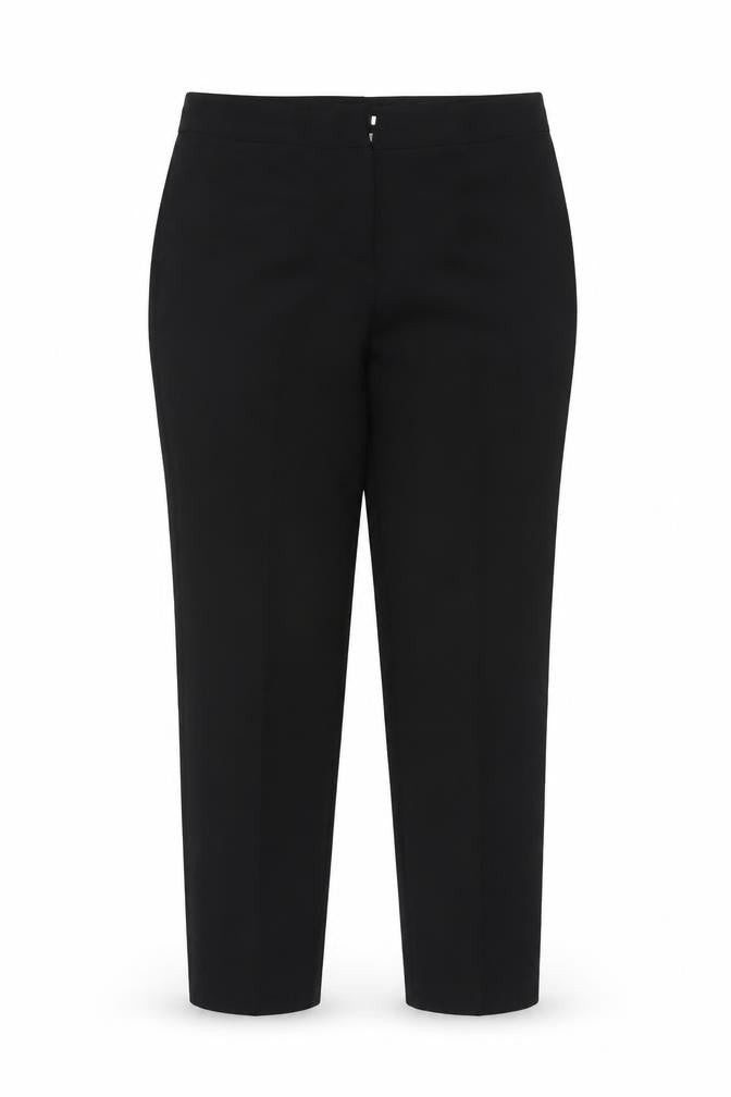Bonmarché Women’s Black Size 14 Straight Leg Dress Trousers