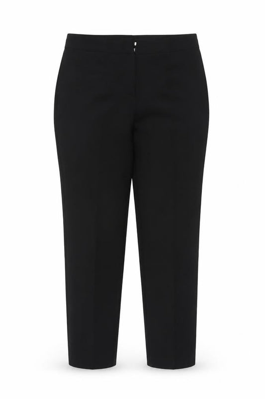 Bonmarché Women’s Black Size 14 Straight Leg Dress Trousers