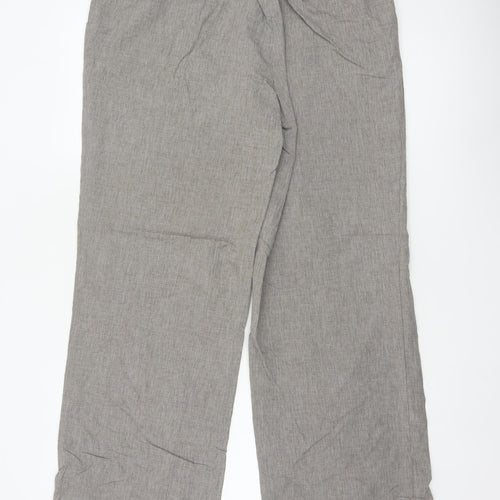 Rohan Women’s Grey Size 14 Thai Drawstring Wide Leg Travel Trousers