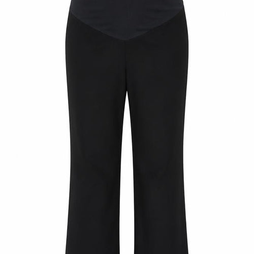 New Look Maternity Women’s Black Size 10 Flared Stretch Trousers