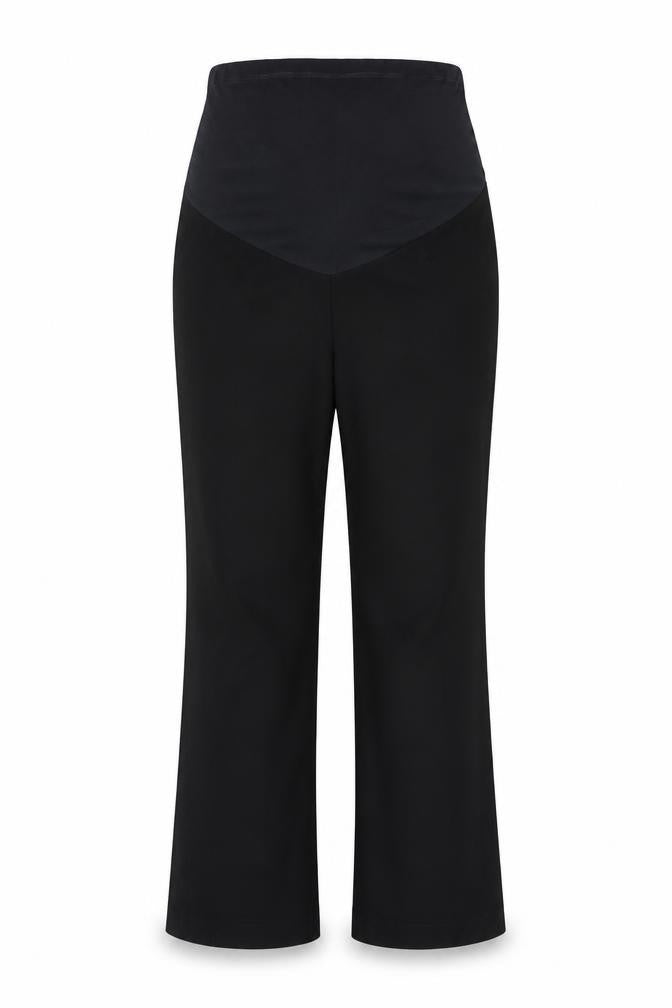 New Look Maternity Women’s Black Size 10 Flared Stretch Trousers