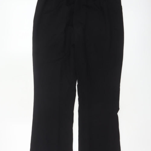 New Look Maternity Women’s Black Size 10 Flared Stretch Trousers