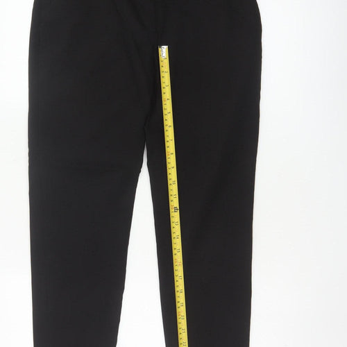 H&M Women’s Black UK 6 Tailored Straight Leg Dress Trousers