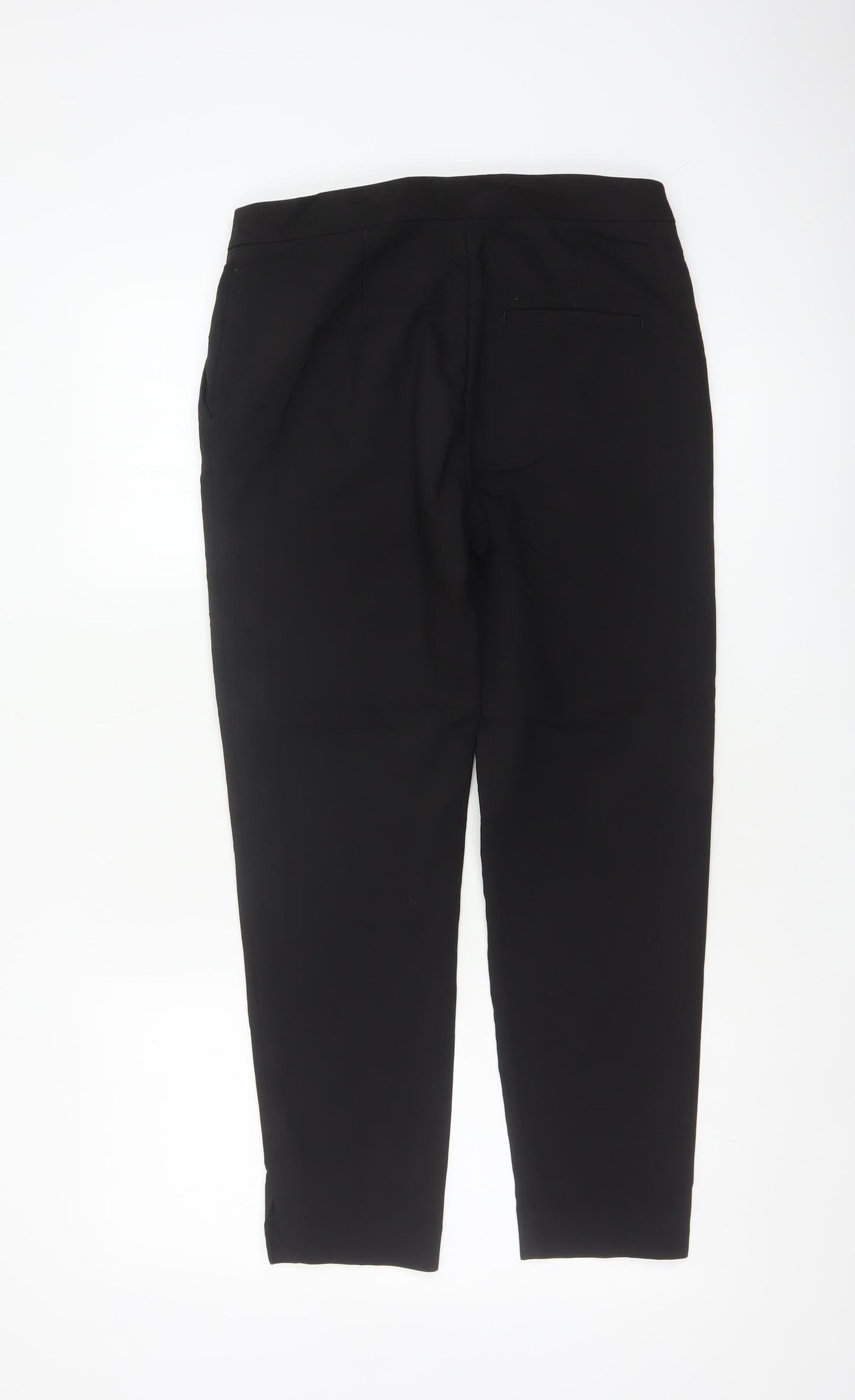 H&M Women’s Black UK 6 Tailored Straight Leg Dress Trousers