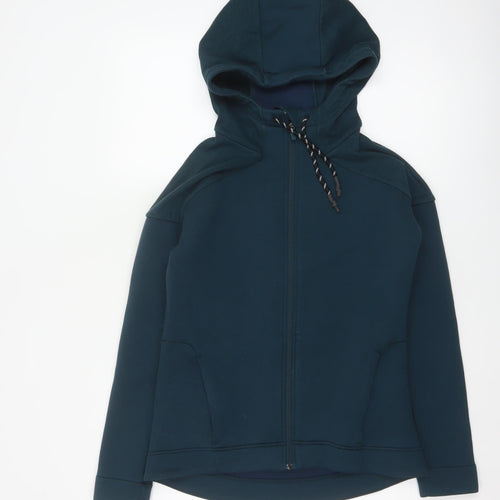 Sweaty Betty Women Blue XS Full Zip Hooded Activewear Hoodie